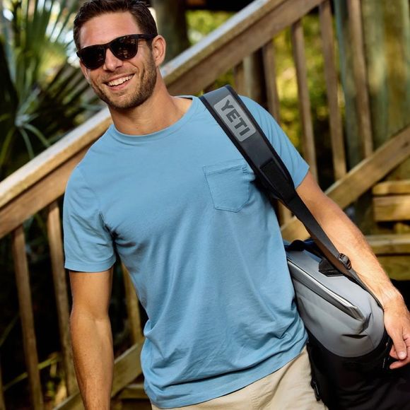 Free Fly Other - Free Fly Men's Bamboo Heritage Pocket Tee. Blue Fog. XL. NEW